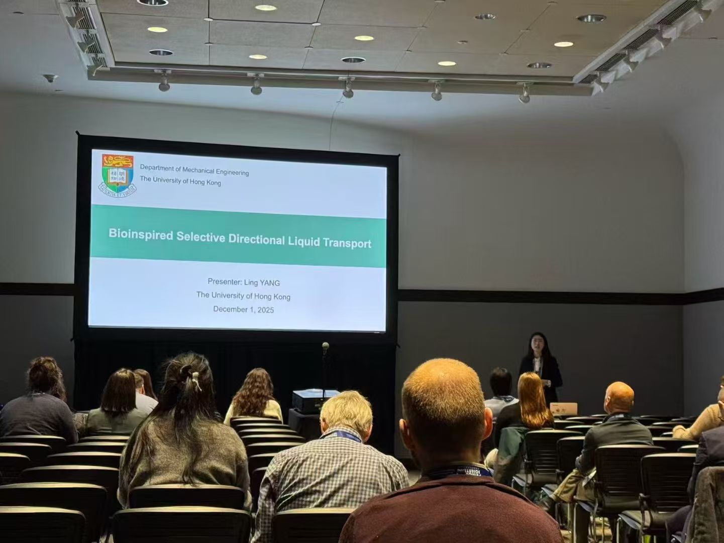Ling Yang at the 2025 MRS Fall Meeting and Exhibit